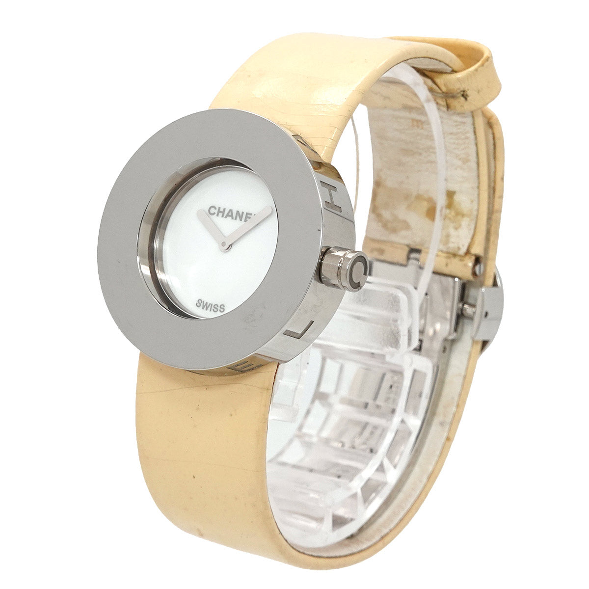 La Ronde H0580 Quartz White Dial Enamel Ladies Watch
