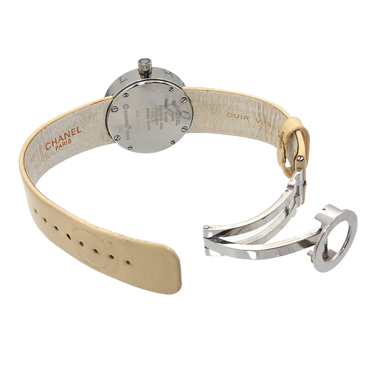 La Ronde H0580 Quartz White Dial Enamel Ladies Watch