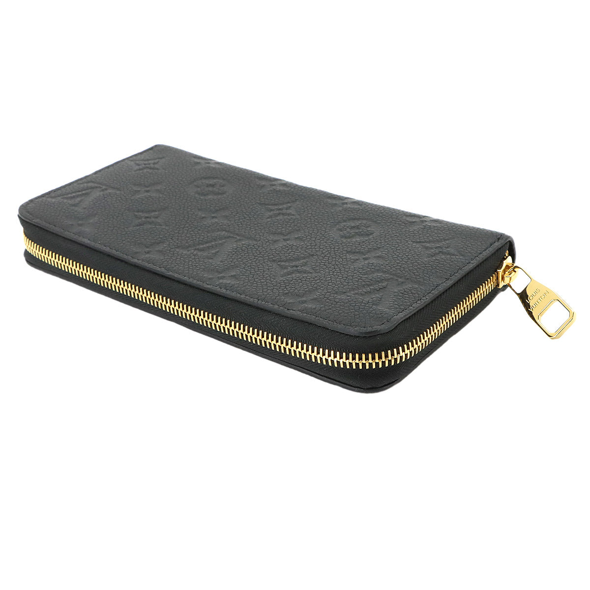 Monogram Empreinte Zippy Wallet Leather Noir M28791