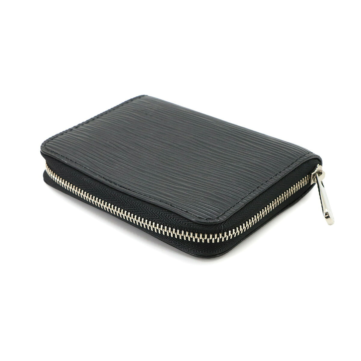 Epi Zippy Coin Purse Wallet Leather Noir M60152