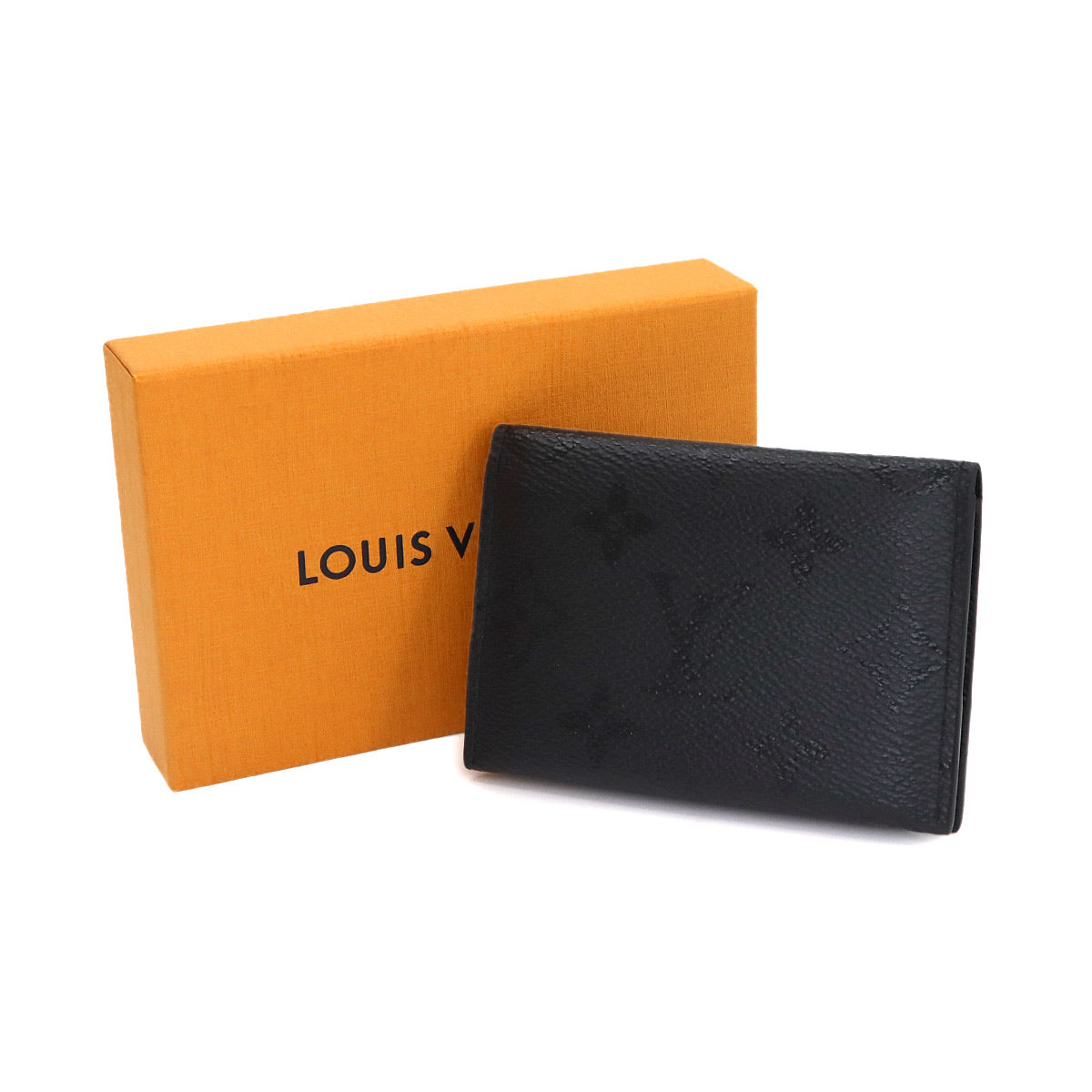 Monogram Midnight Slim card holder Black M26733
