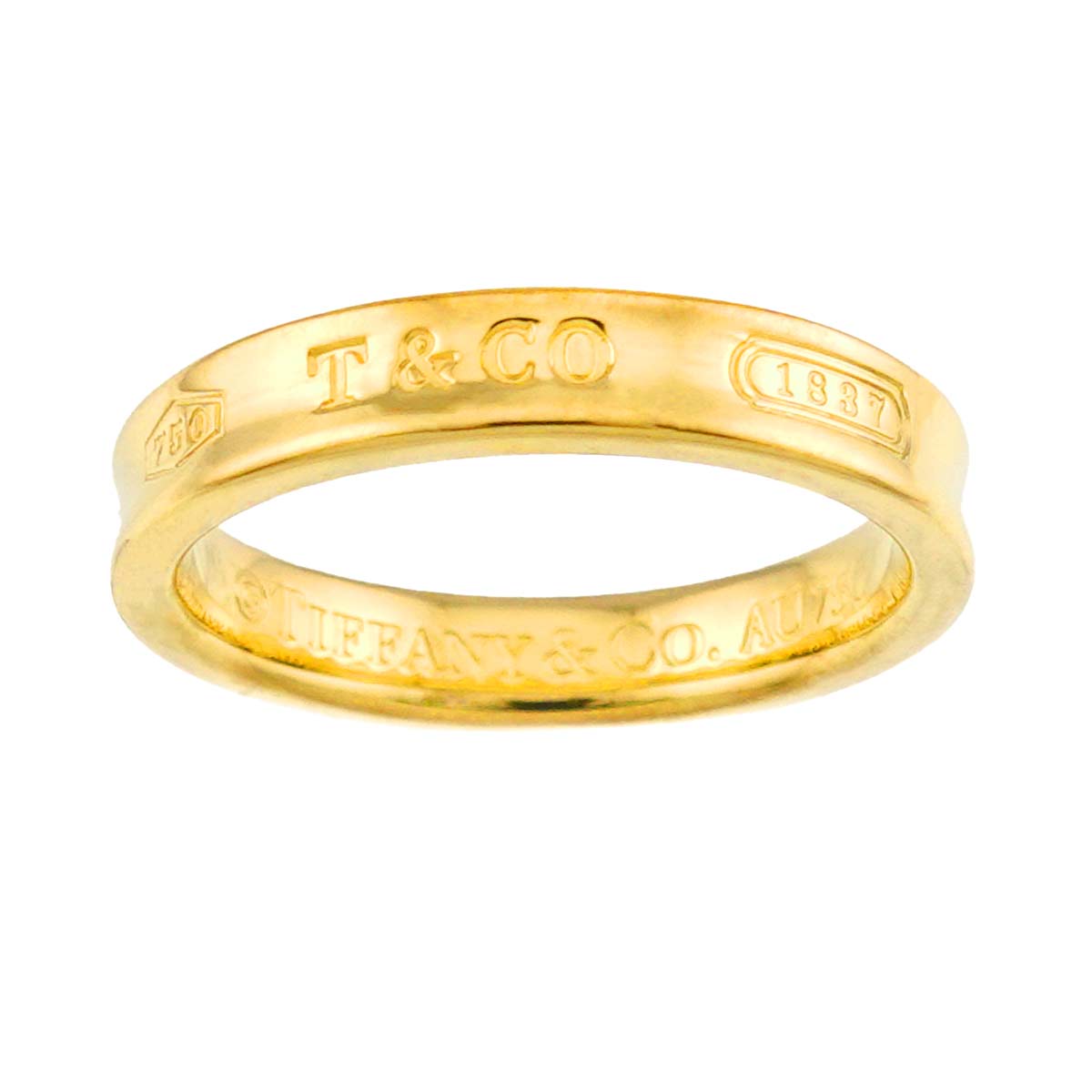 1837 Narrow Ring 18K Yellow Gold 750 size7.5(US)