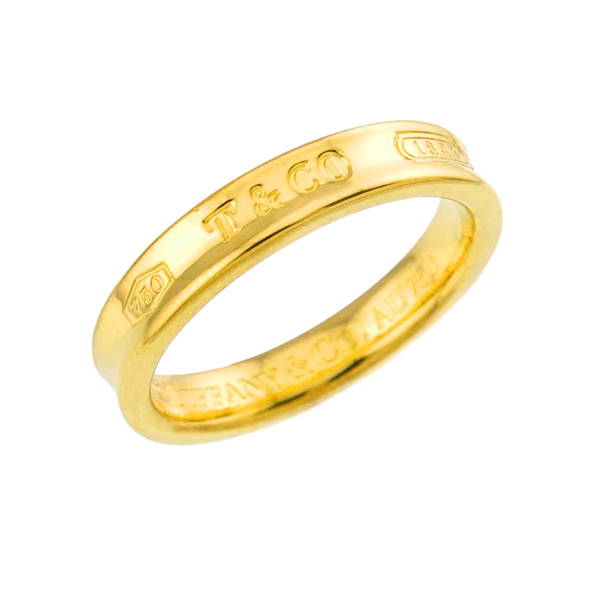 1837 Narrow Ring 18K Yellow Gold 750 size7.5(US)