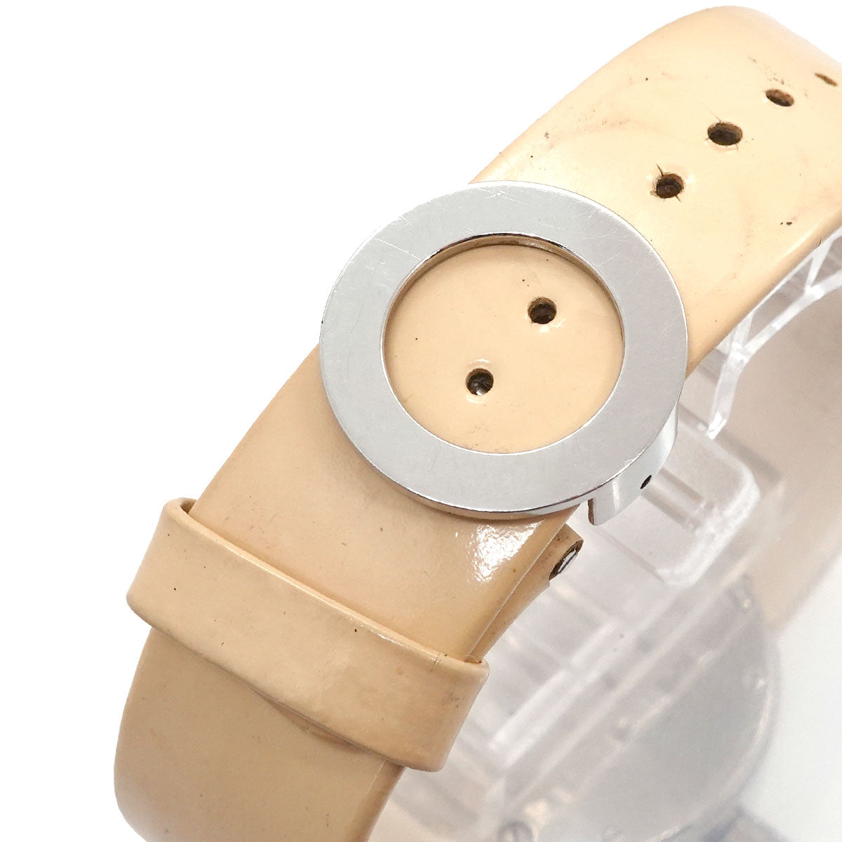 La Ronde H0580 Quartz White Dial Enamel Ladies Watch