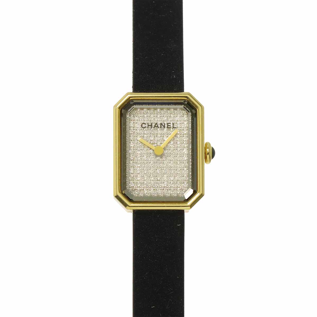 Premiere Velvet H6126 Quartz Diamond K18YG Silver Dial Ladies