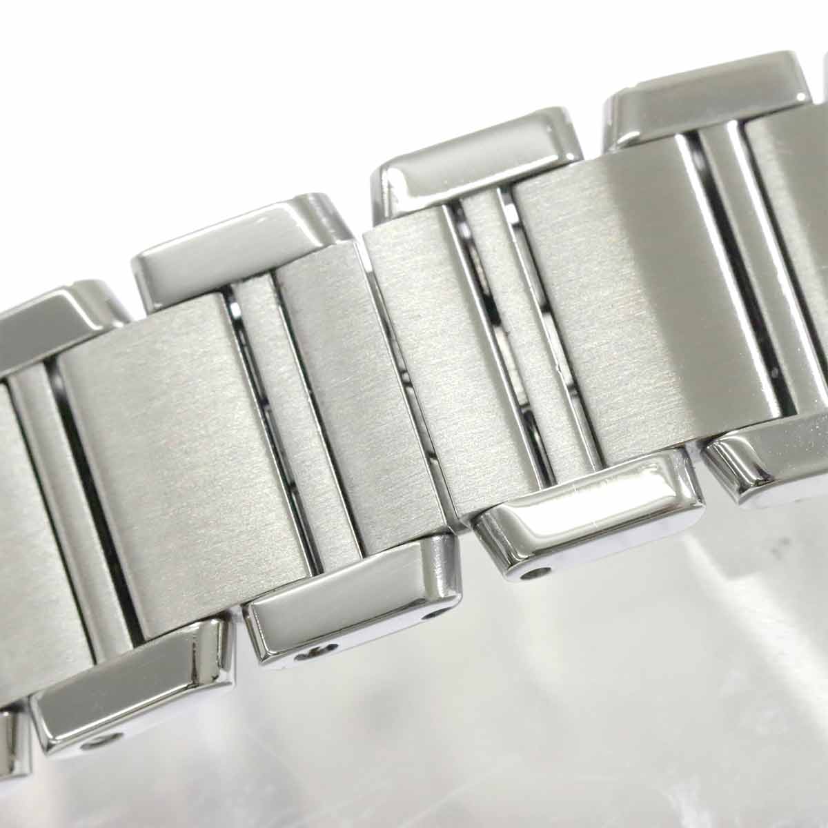 Tank Francaise SM W51028Q3 Quartz Pink Shell Dial Ladies