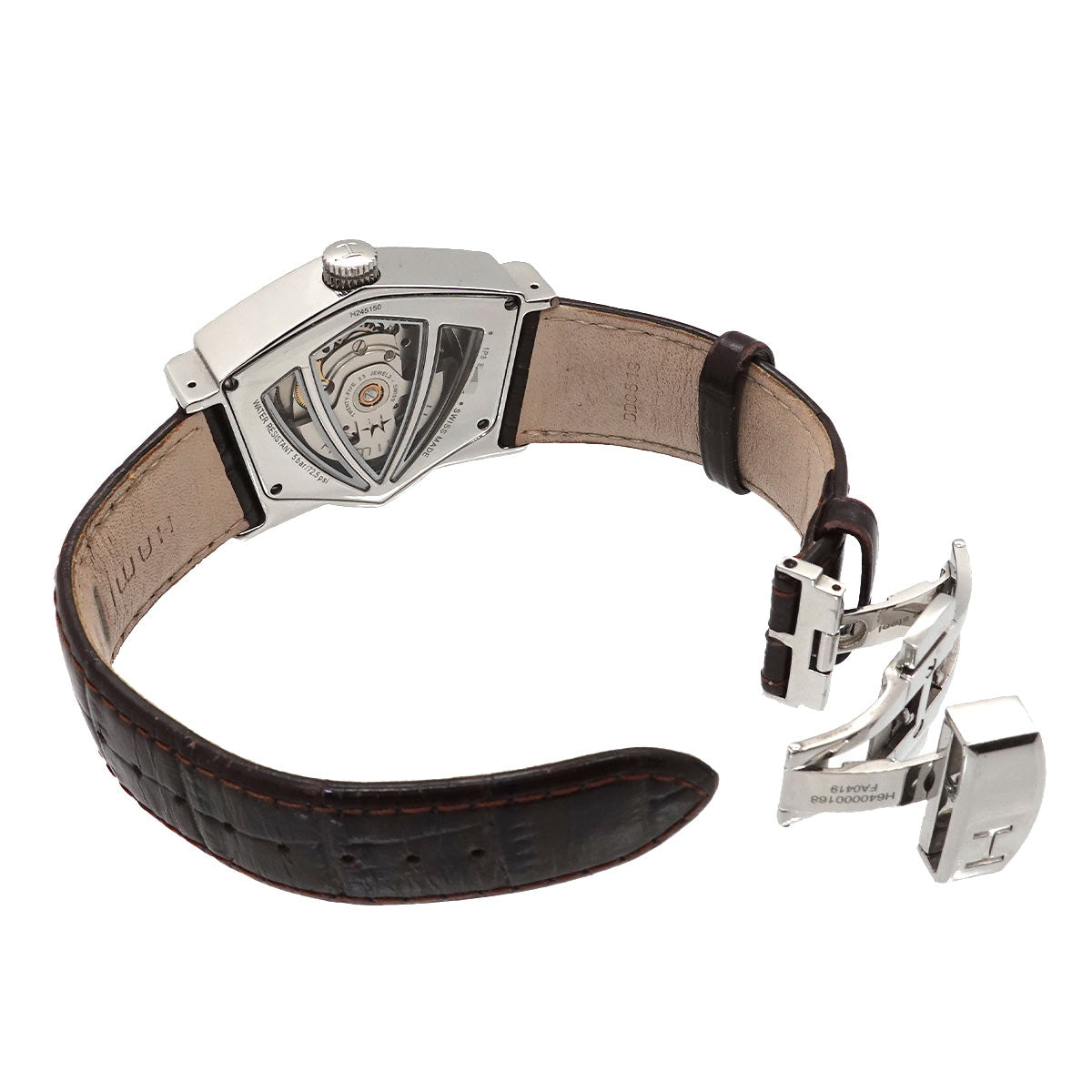 HAMILTON Ventura H245150 Skeleton Automatic Silver Dial Mens