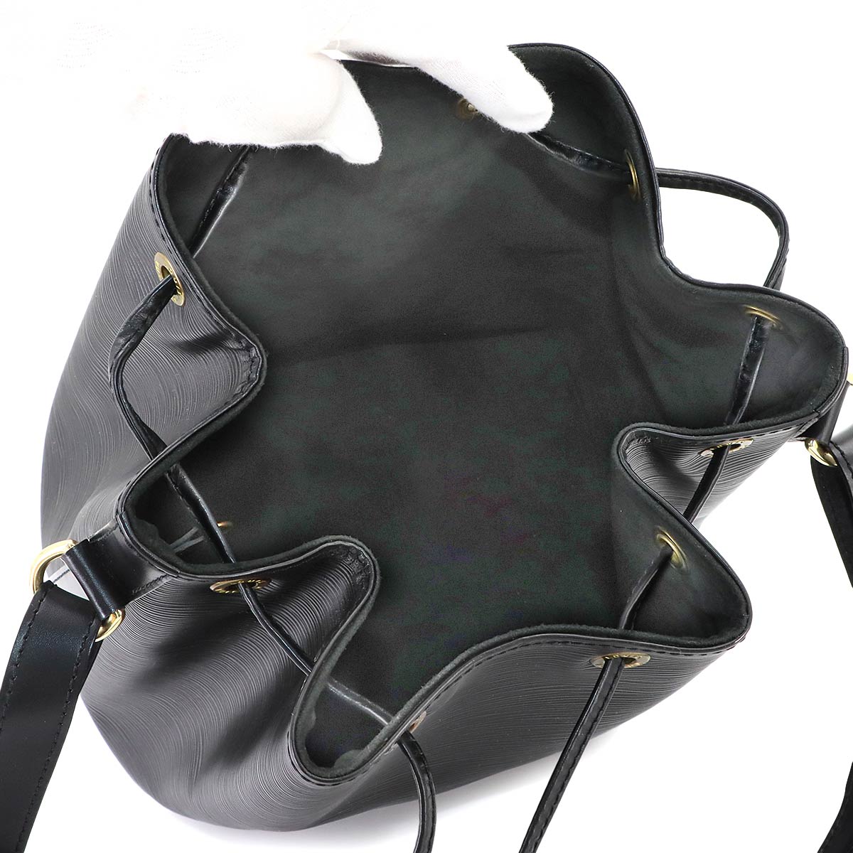Epi Petit Noe Shoulder Bag Leather Black M44102