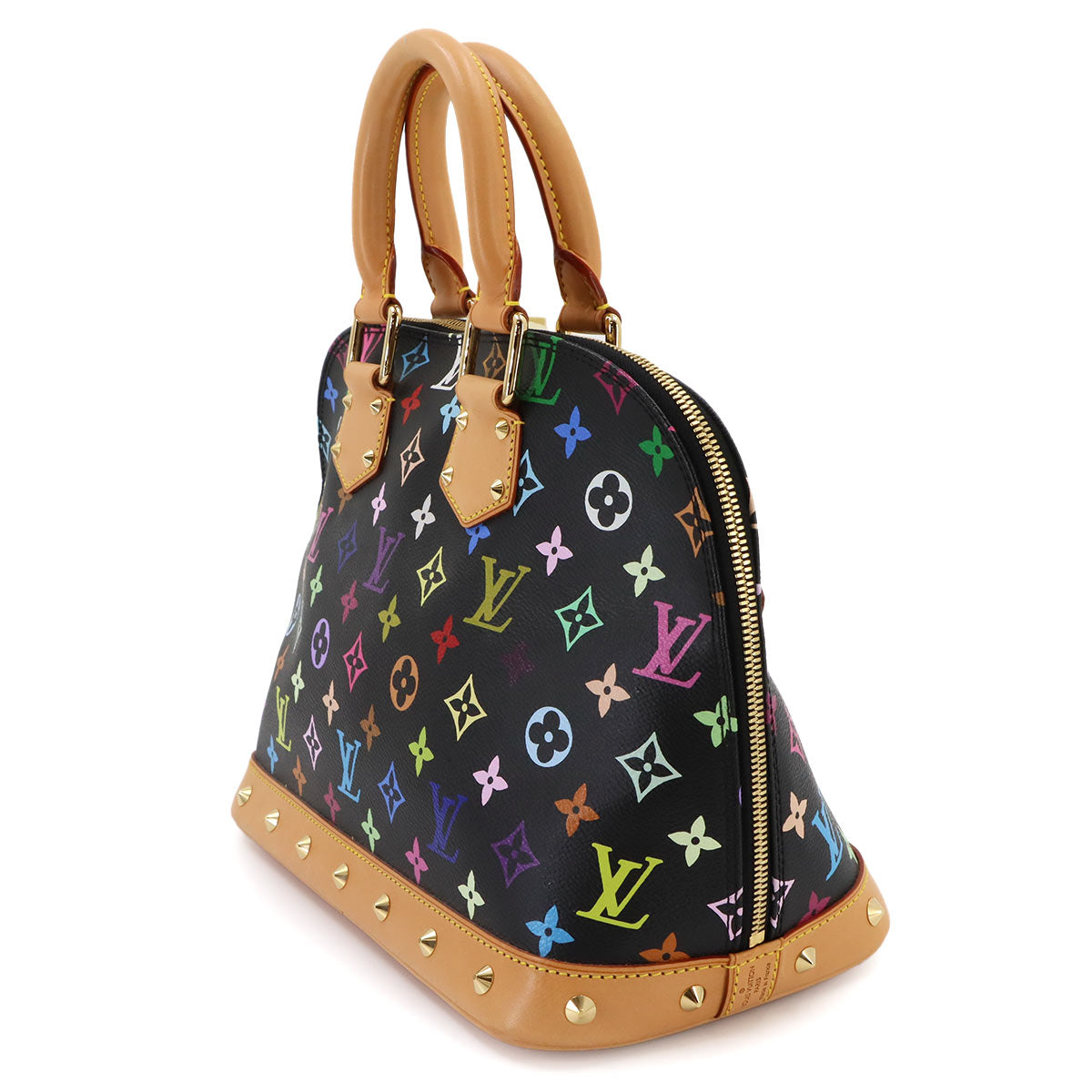Monogram Multi color Alma Hand Bag Noir M92646 Black