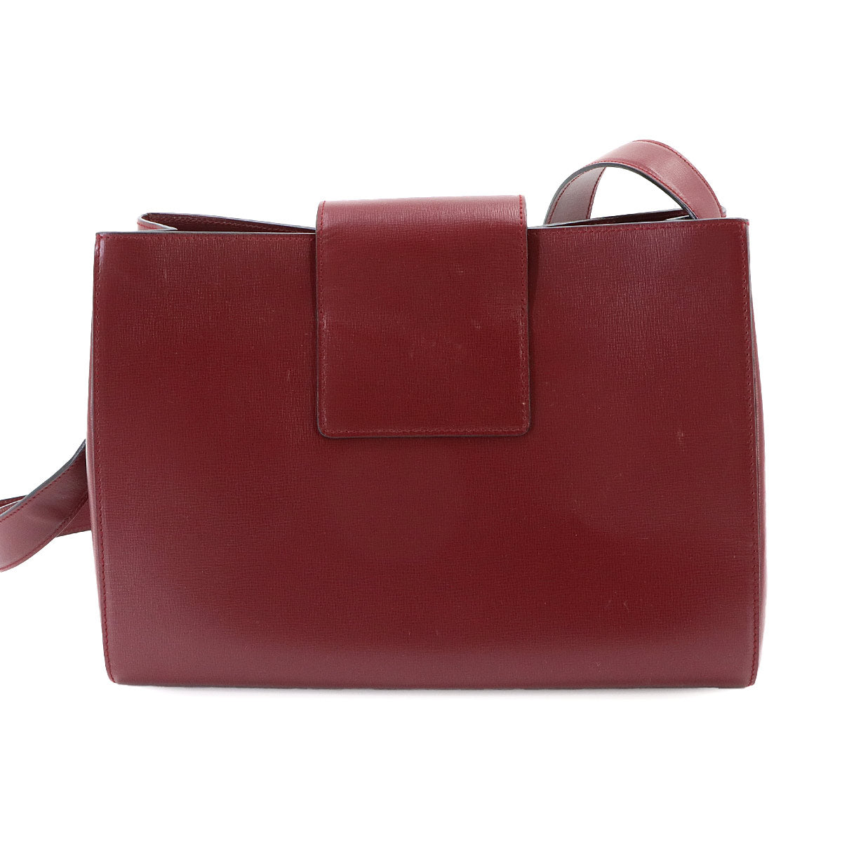 Must Line Shoulder Bag Leather Bordeaux Purse