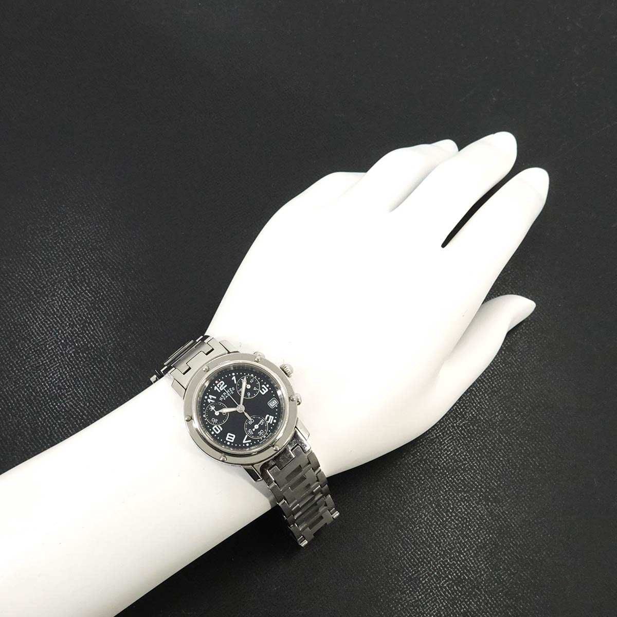 Clipper Chronograph CL1.310 Date Quartz Black Dial Ladies