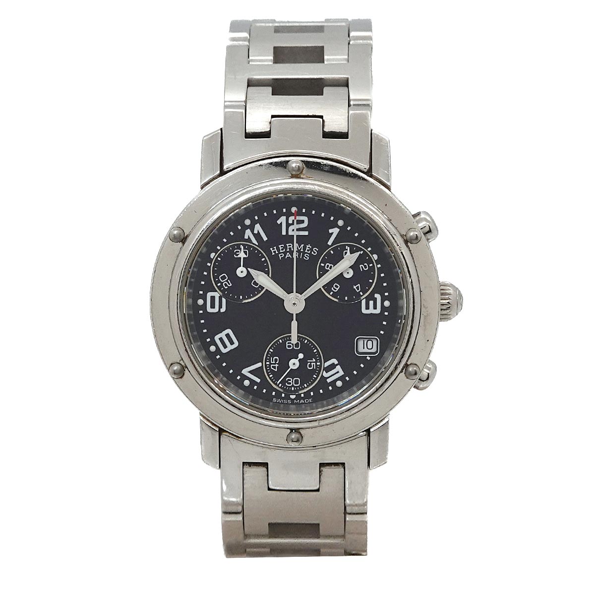 Clipper Chronograph CL1.310 Date Quartz Black Dial Ladies