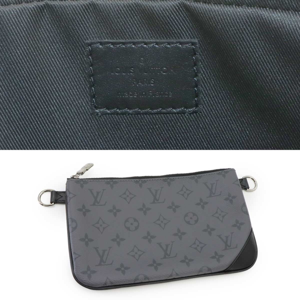 Monogram Eclipse Trio Messenger Shoulder Bag M69443 Purse