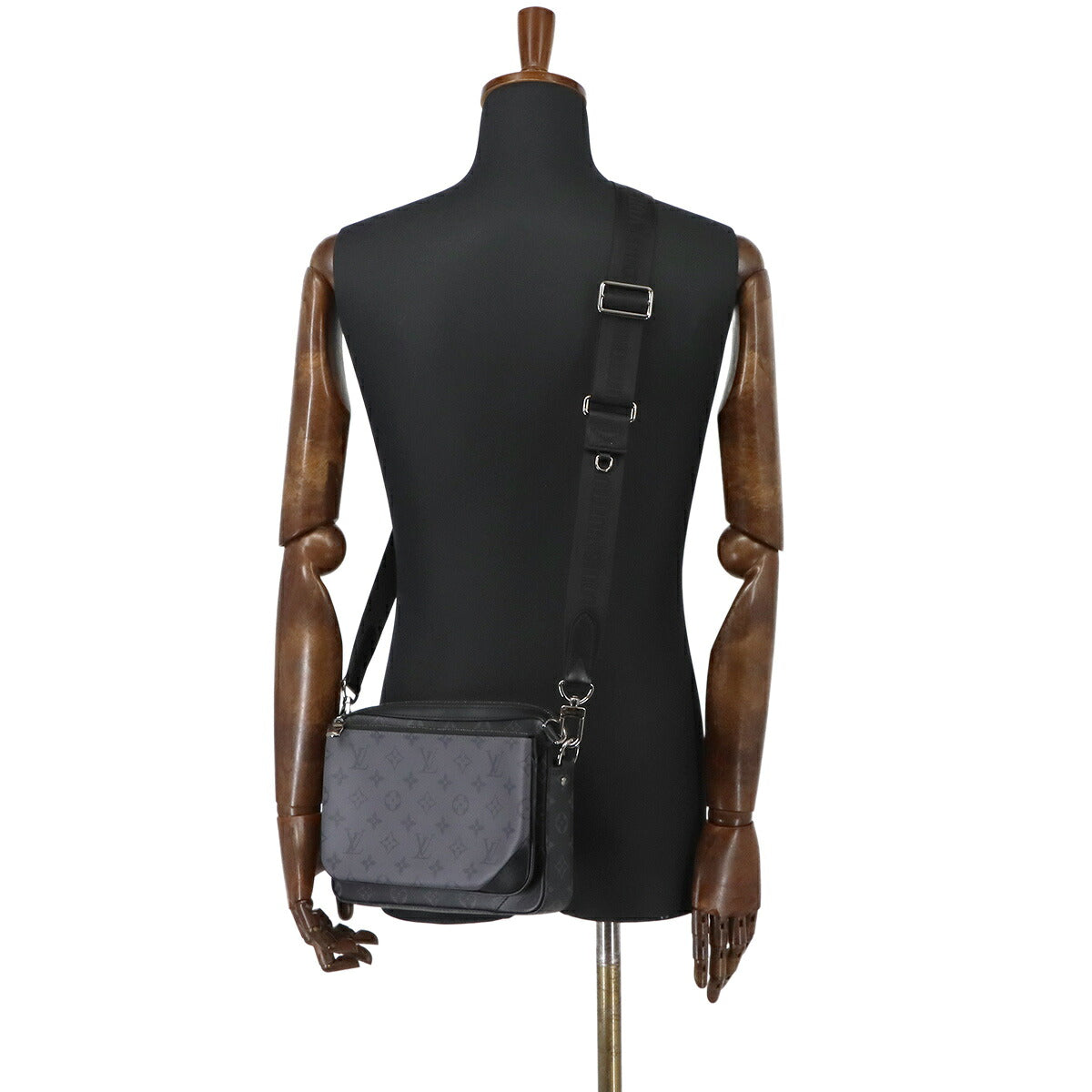 Monogram Eclipse Trio Messenger Shoulder Bag M69443 Purse