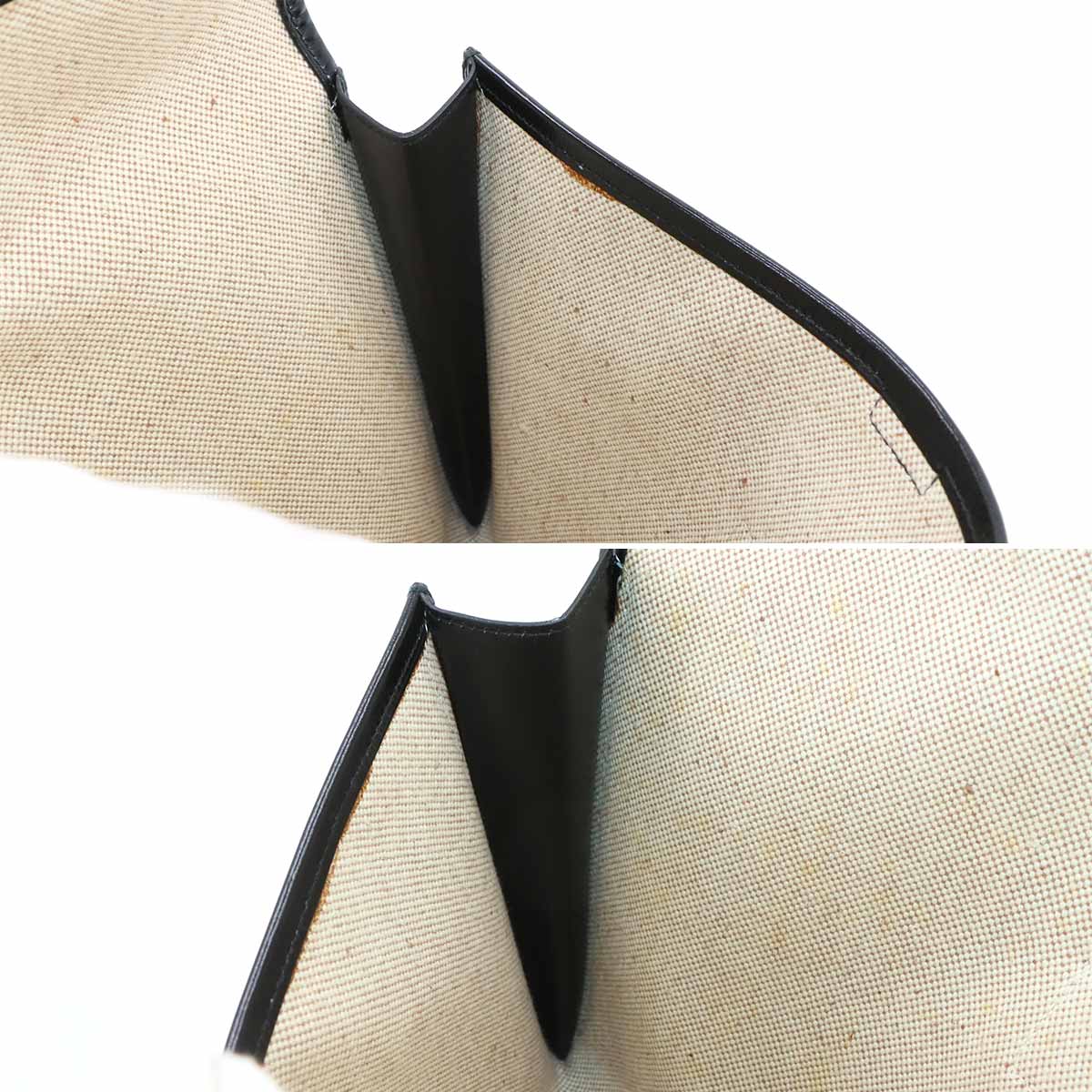 Jige PM Clutch Bag Box Calf Black Purse