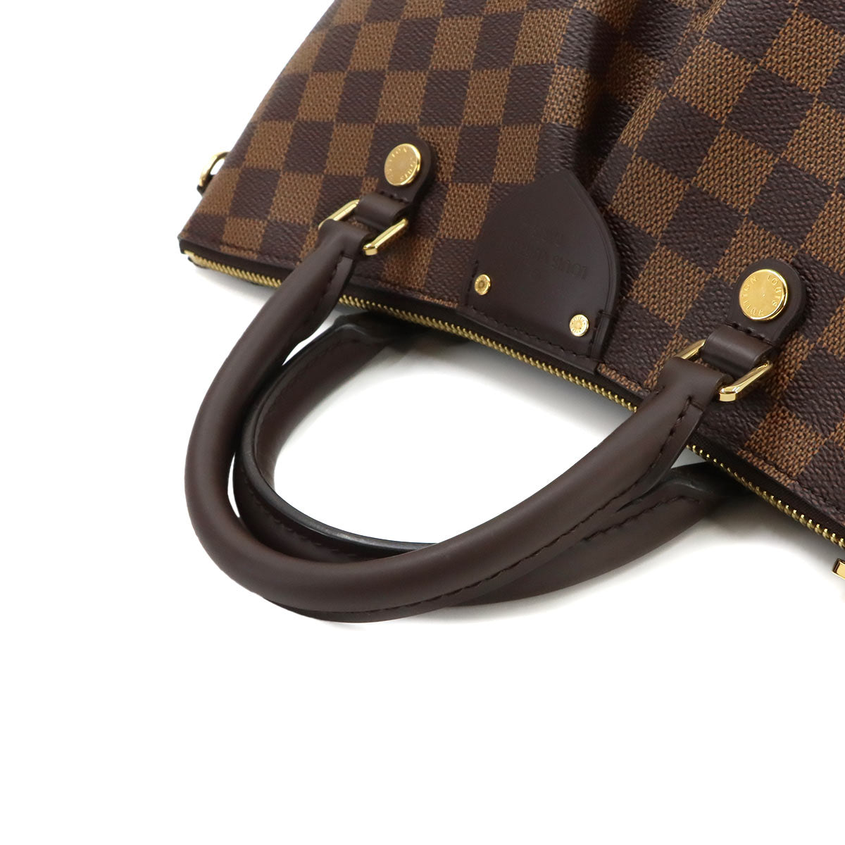 Damier Siena PM Hand Shoulder Bag Ebene Brown N41545