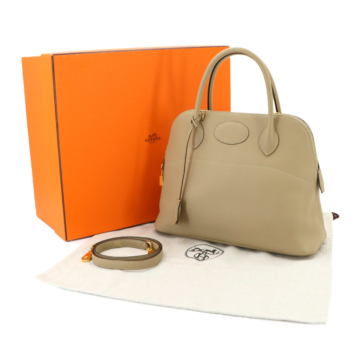 Bolide 31 Hand Shoulder Bag Taurillon Clemence Trench