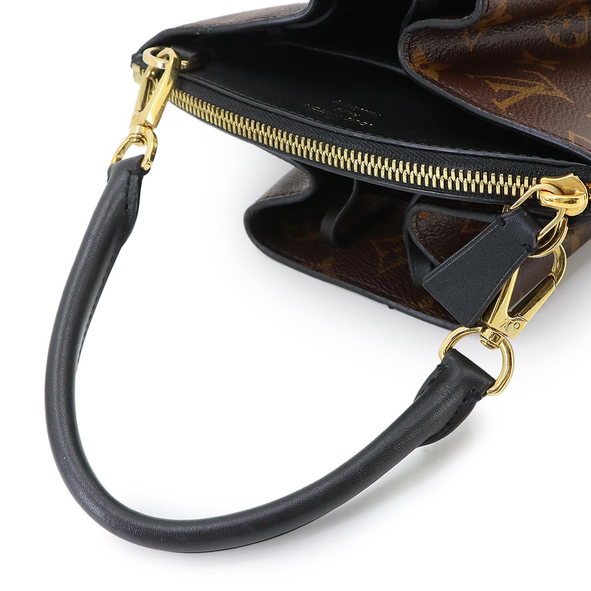 Monogram Fringed Noe Hand Shoulder Bag Brown M43132