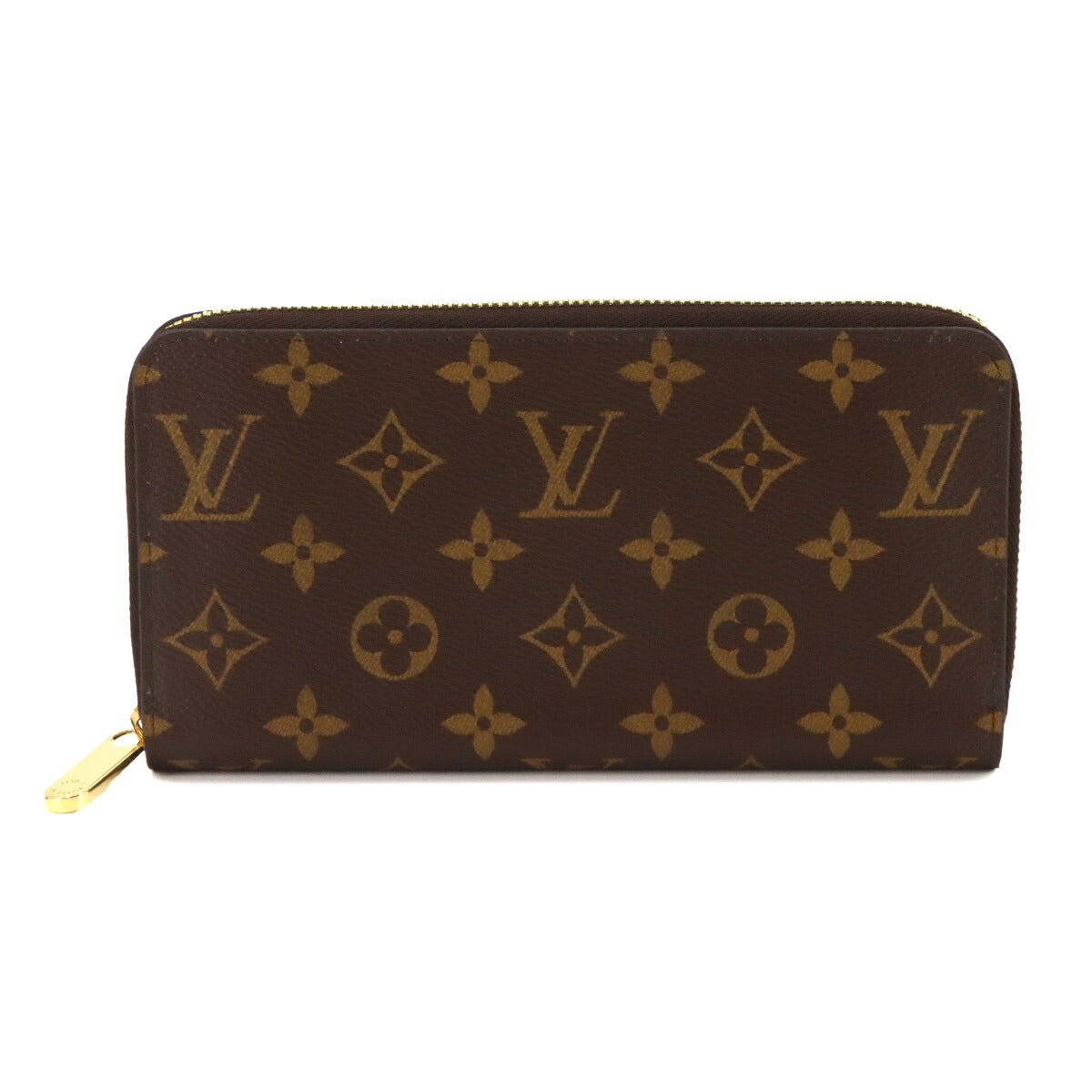 Monogram Zippy Wallet Long Brown Fuchsia M41895 Purse
