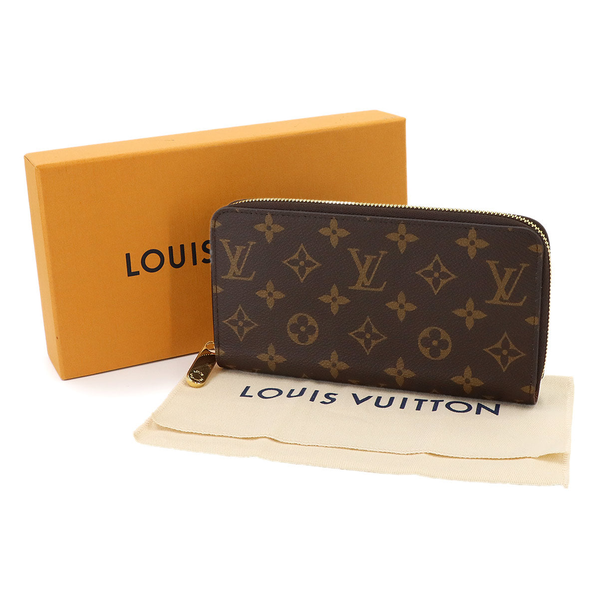 Monogram Zippy Wallet Brown M42616 Purse