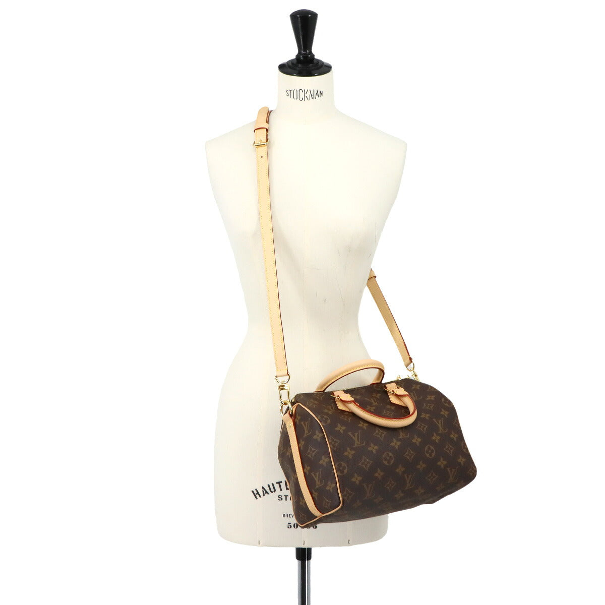 Monogram Speedy Bandouliere 25 2way Bag Brown M46977