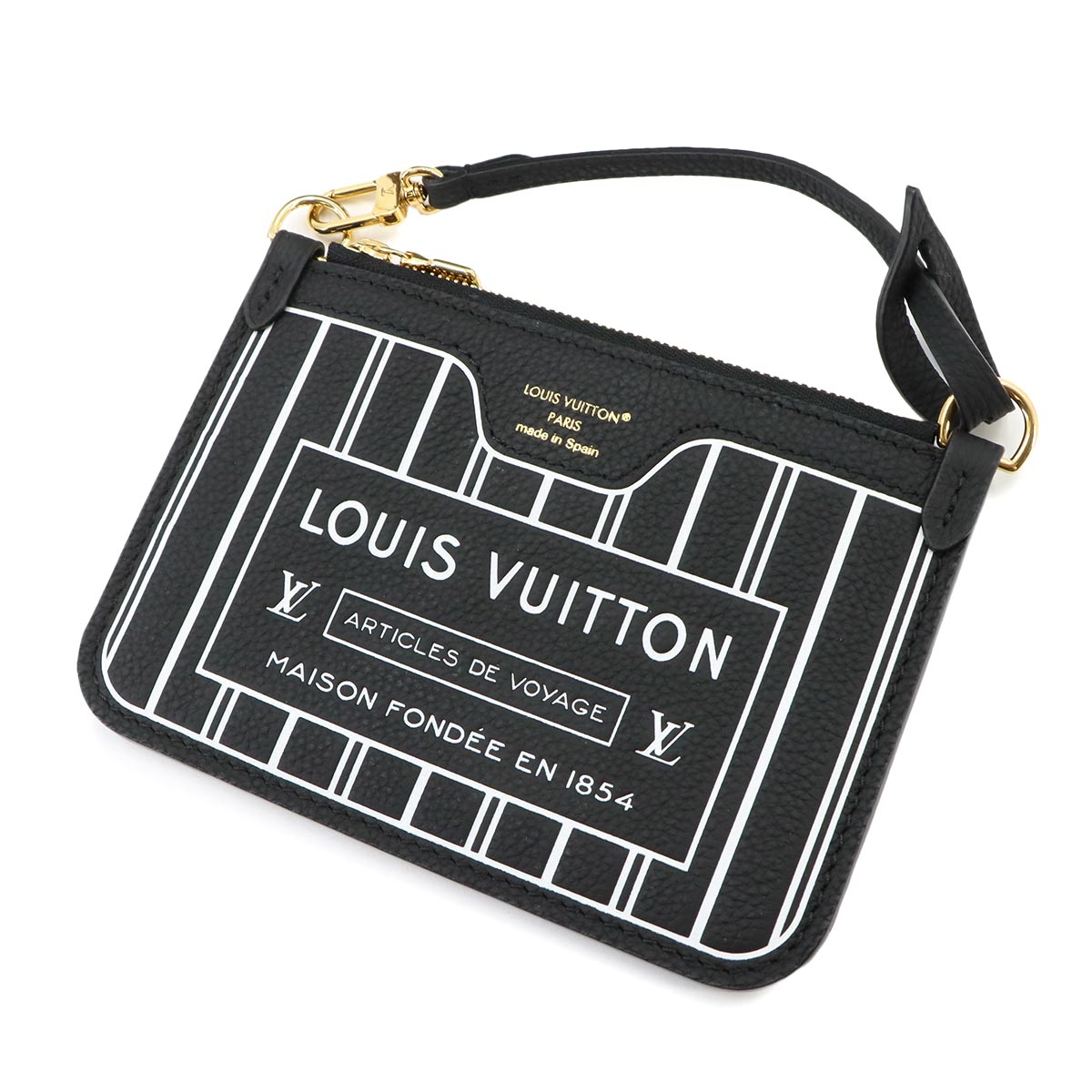 Neverfull Inside Out BB Hand Shoulder Bag Noir M28347