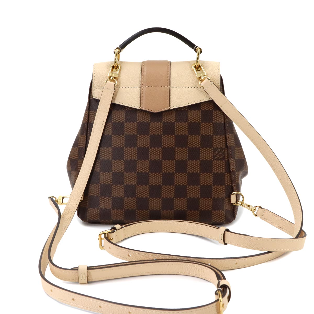 Damier Soho Backpack Ebene Brown N51132 Purse