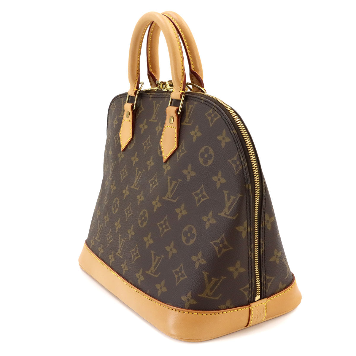 Monogram Alma Hand Bag Brown M51130 Purse