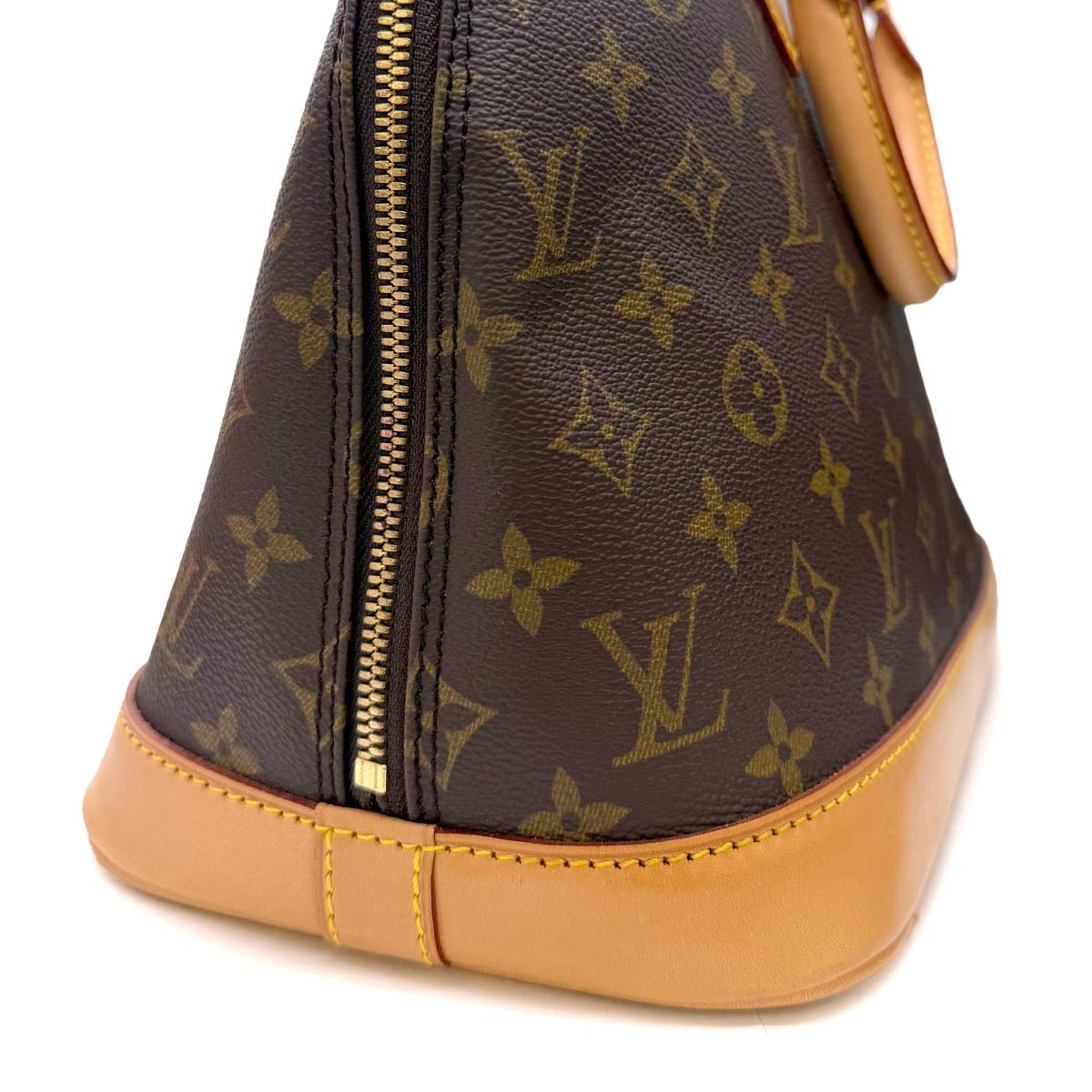 Monogram Alma Hand Bag Brown M51130 Purse