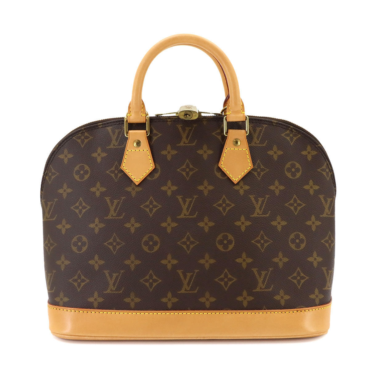 Monogram Alma Hand Bag Brown M51130 Purse