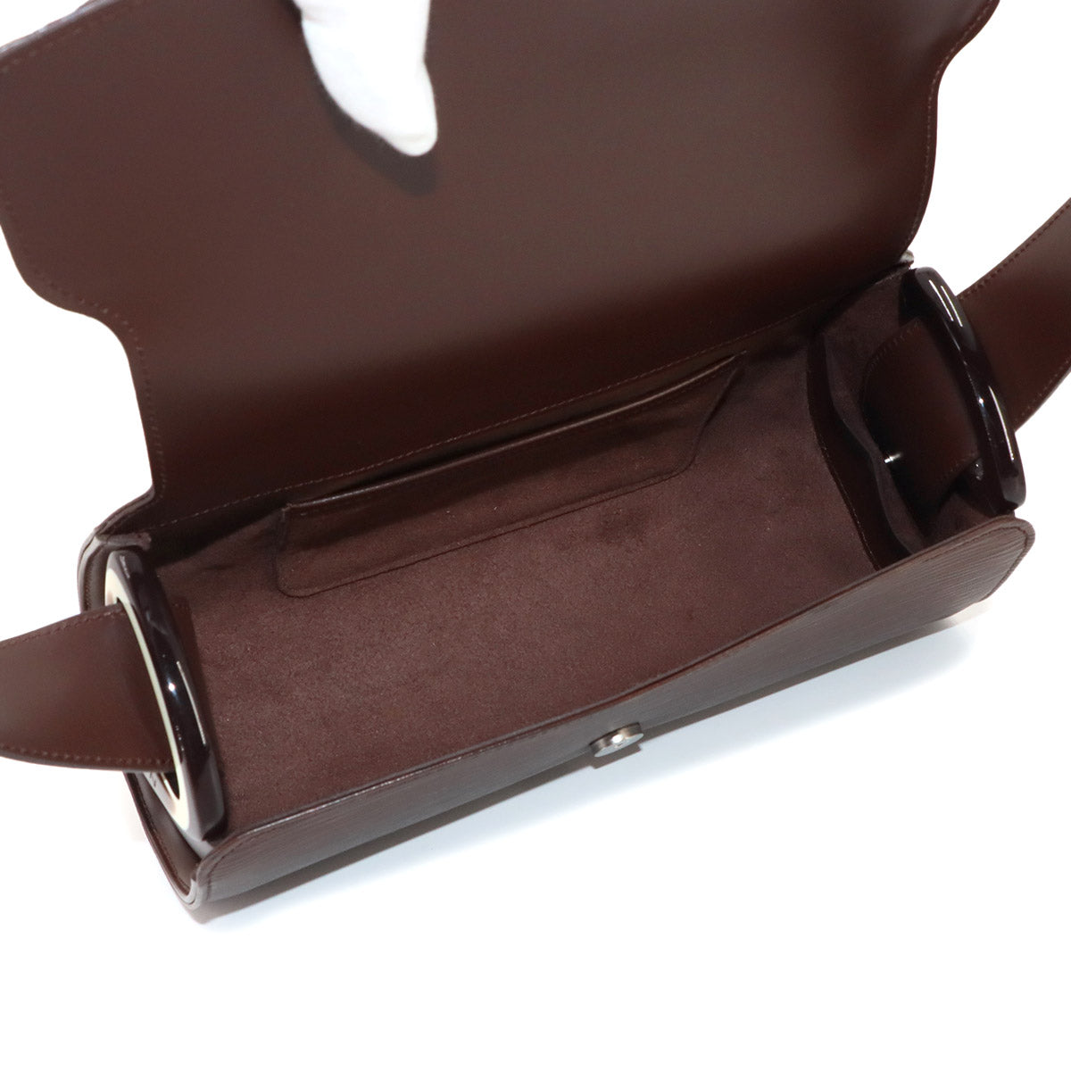 Epi Nocturne PM Shoulder Bag Leather Mocha M5218D Brown
