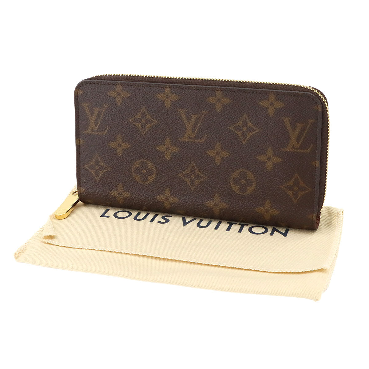 Monogram Zippy Wallet Brown M42616 Purse