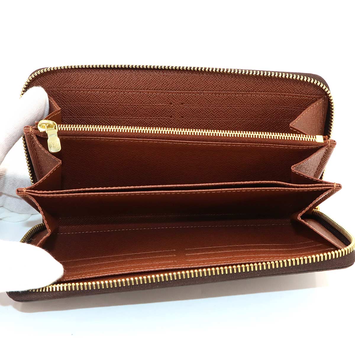 Monogram Zippy Wallet Brown M42616 Purse