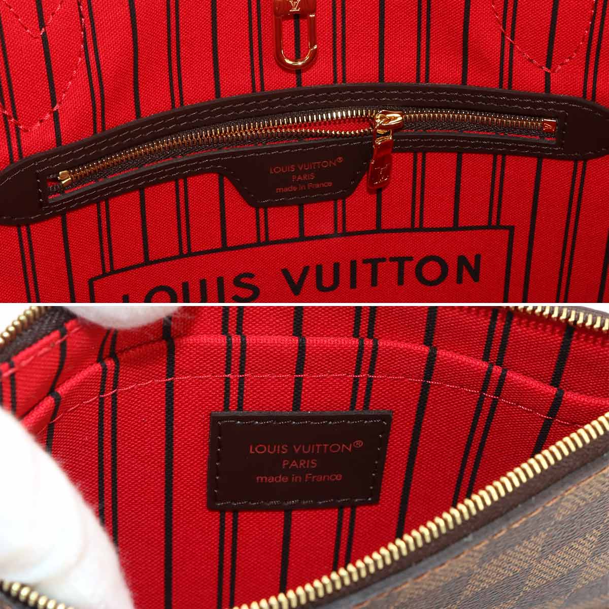 Damier Neverfull PM Tote Bag Ebene N40600 Purse