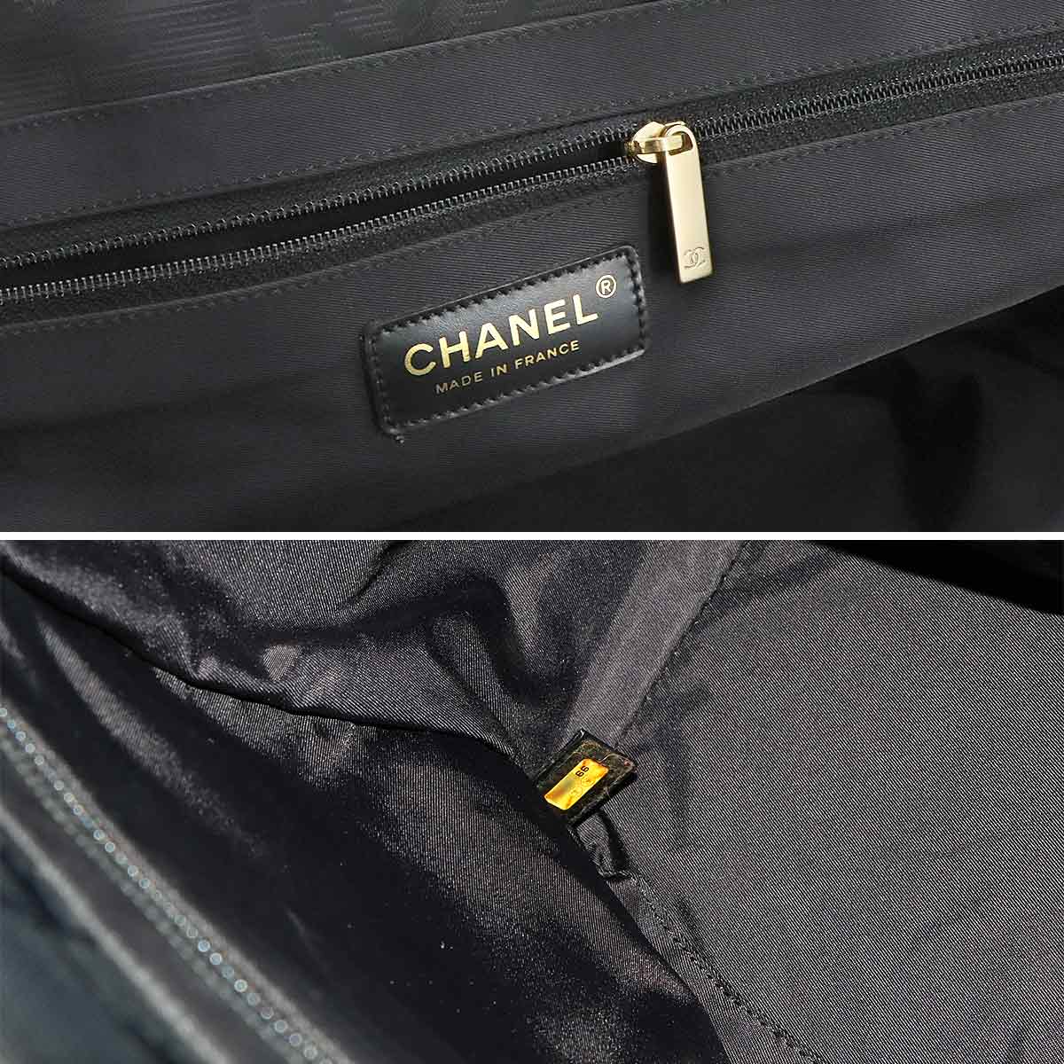 New Travel Line Tote MM Bag Nylon Jacquard Leather Black A15991