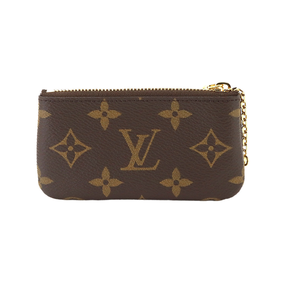 Monogram Pochette Cles Coin Case Purse Brown M62650