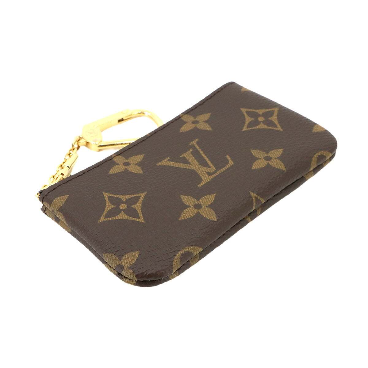 Monogram Pochette Cles Coin Case Purse Brown M62650
