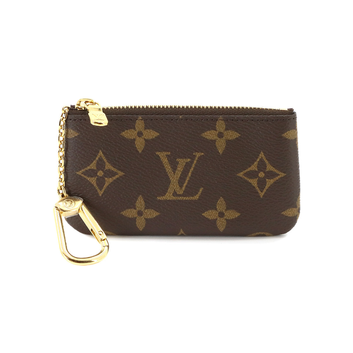Monogram Pochette Cles Coin Case Purse Brown M62650