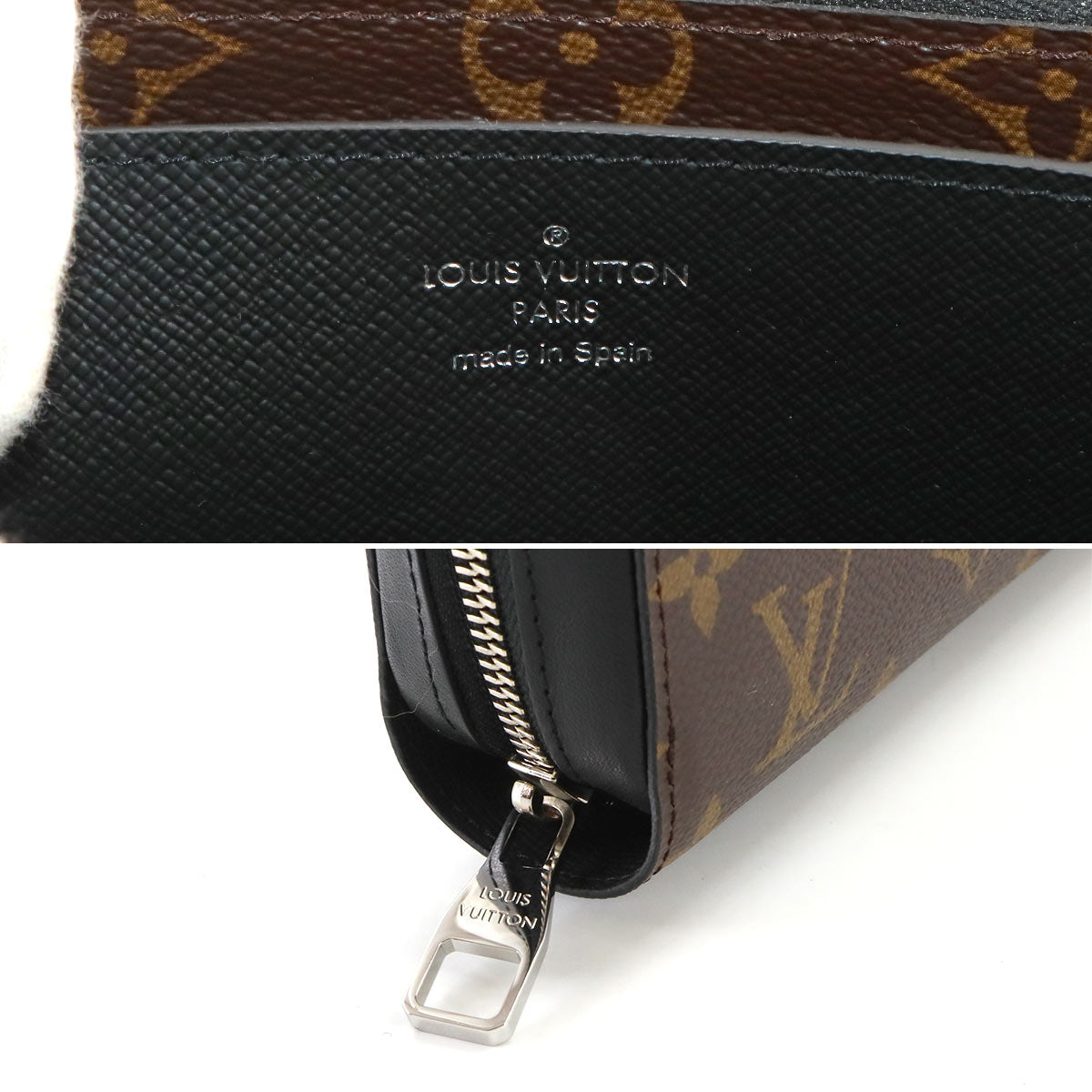 Monogram Macassar Zippy XL Wallet Brown M61506 Purse