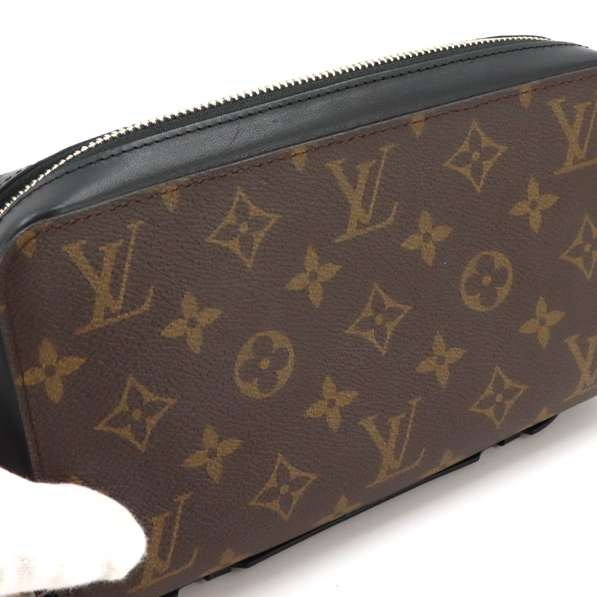 Monogram Macassar Zippy XL Wallet Brown M61506 Purse