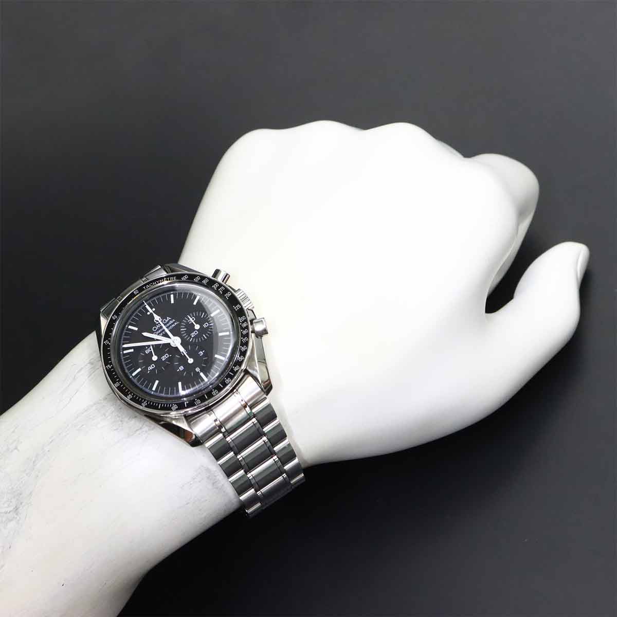 Speedmaster Professional Moon Watch 3570 50 Black Dial Mens