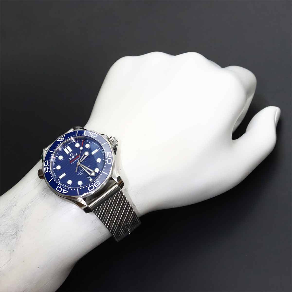 Seamaster 300 CO-AXIAL 210 32 42 20 03 001 Date Blue Dial