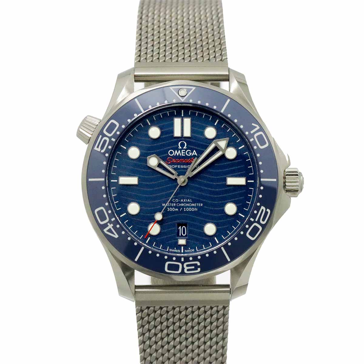 Seamaster 300 CO-AXIAL 210 32 42 20 03 001 Date Blue Dial