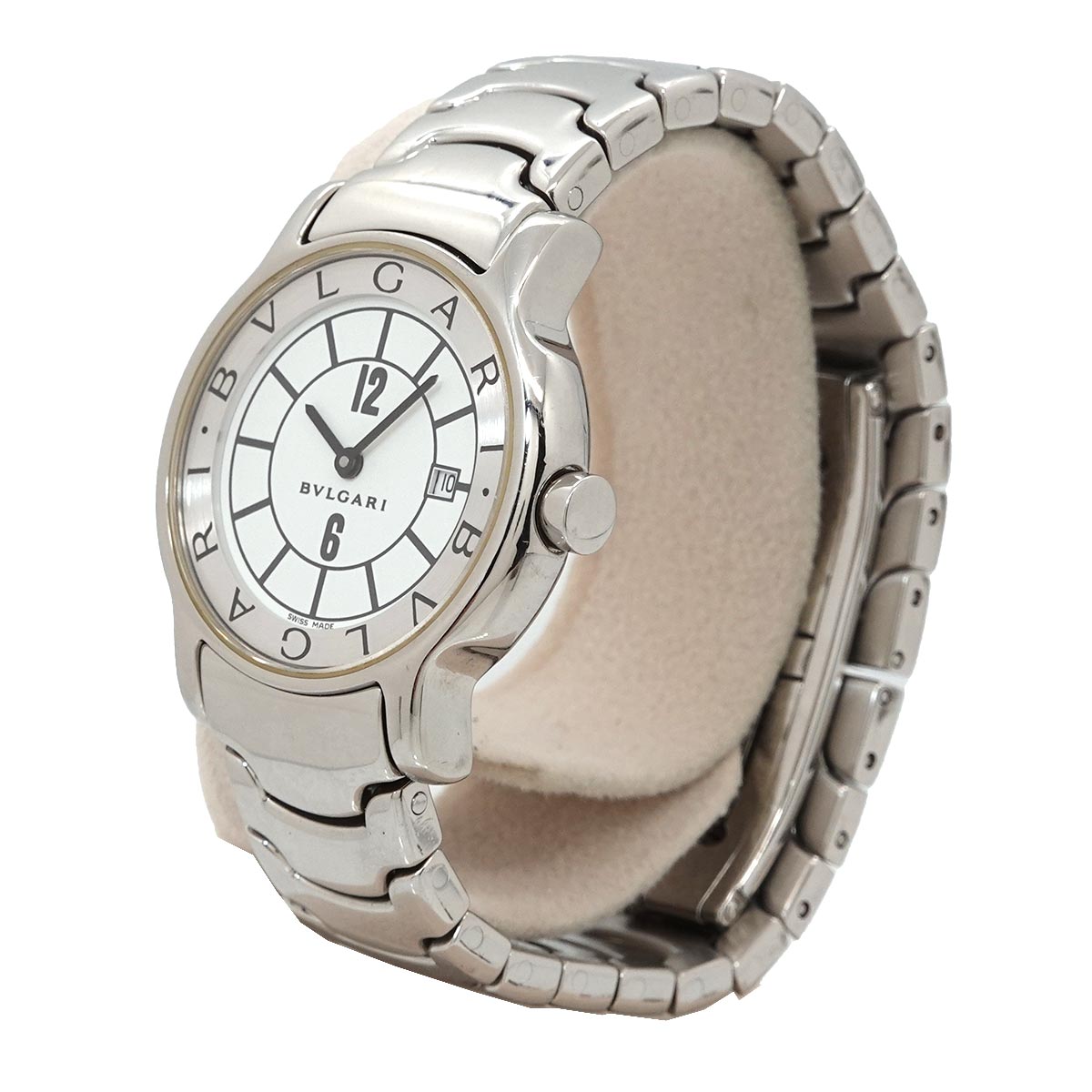 Solo tempo ST29S Date Quartz White Dial Ladies Watch