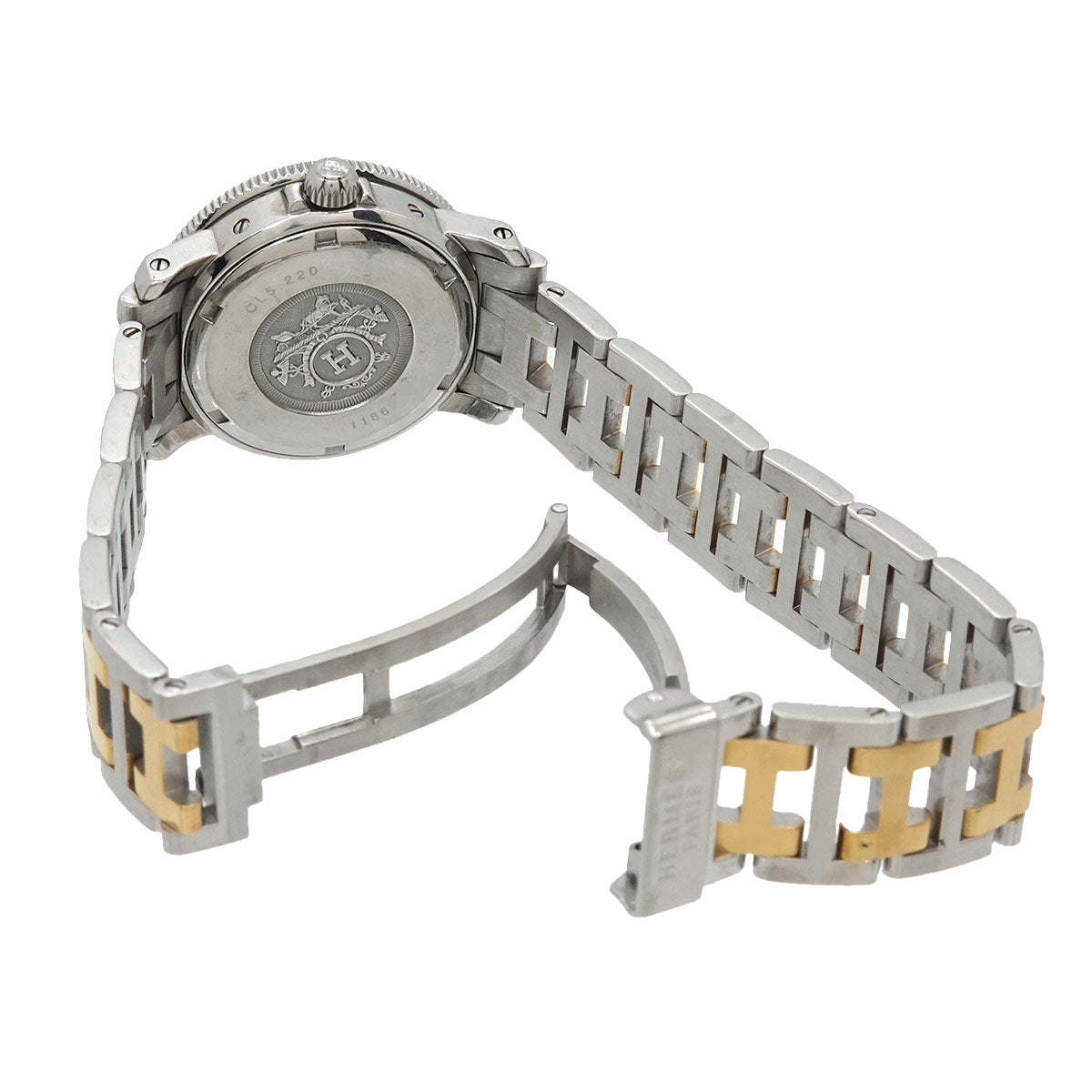 Clipper Diver CL5.220 Quartz Date White Dial Ladies Watch