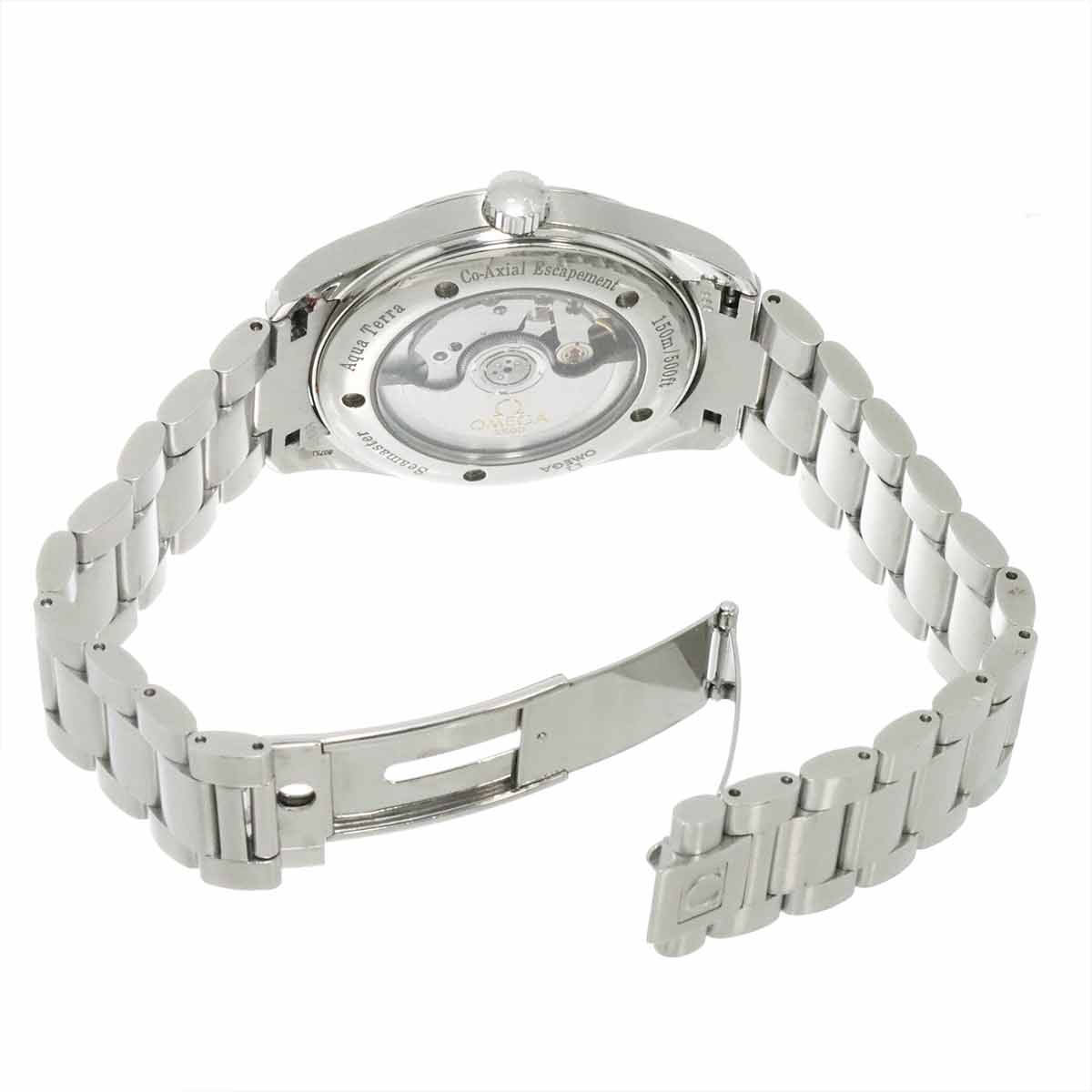 Seamaster Aqua Terra Co-axial 2503 30 Date Silver Dial Mens