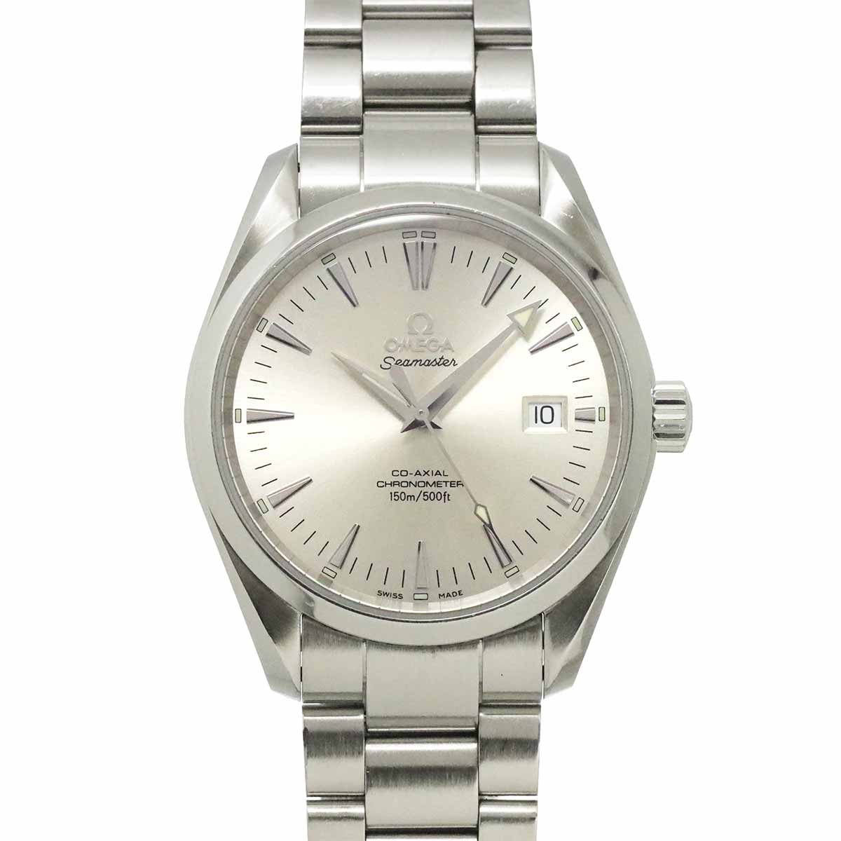 Seamaster Aqua Terra Co-axial 2503 30 Date Silver Dial Mens