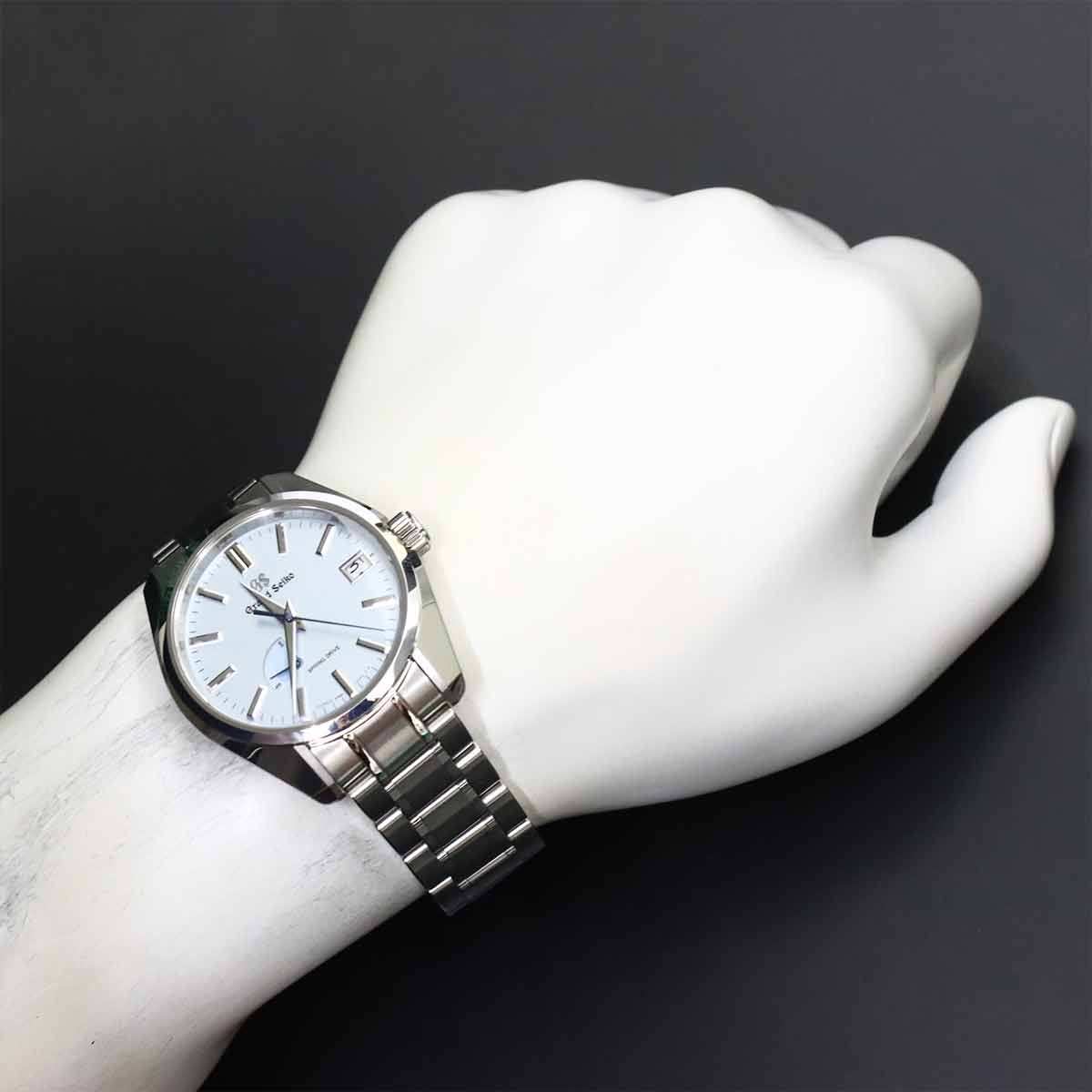 SBGA471 Spring Drive light blue Dial Mens