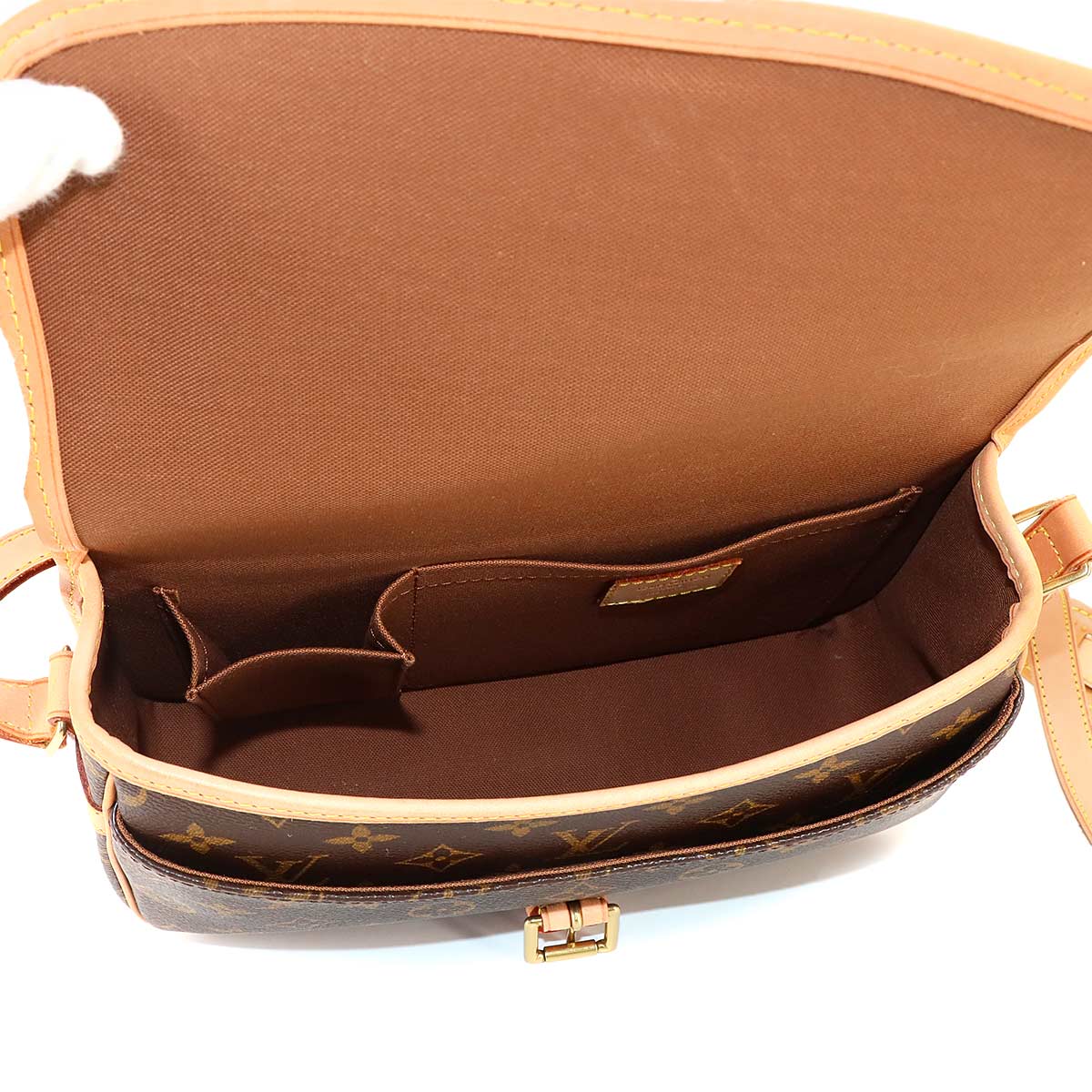 Monogram Sologne Shoulder Bag Brown M42250 Purse
