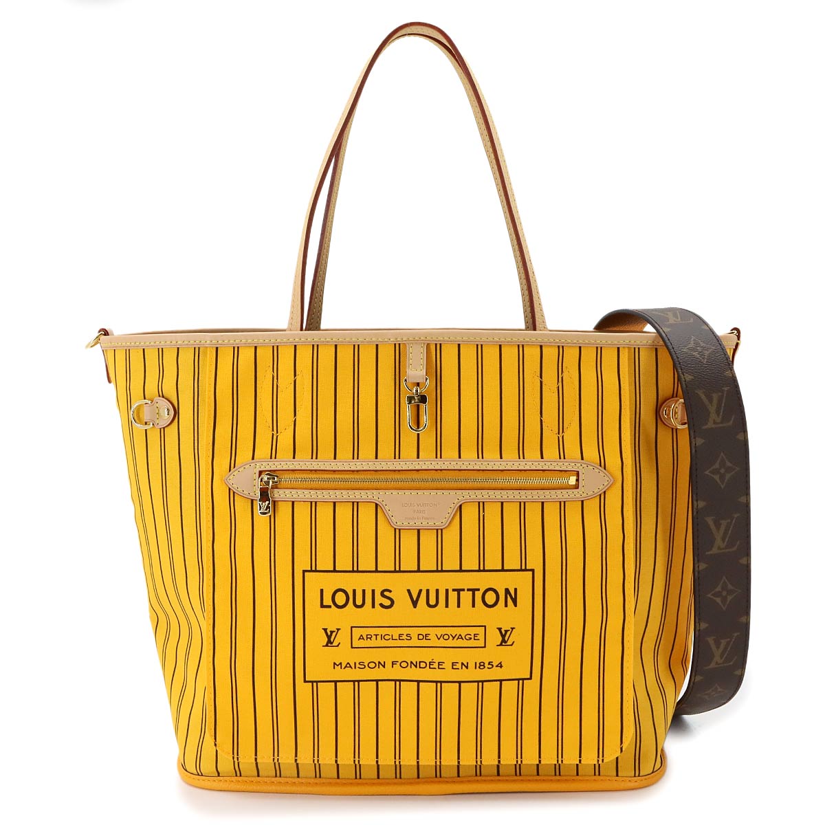 Neverfull Bandouliere Inside Out MM Tote Bag M11947